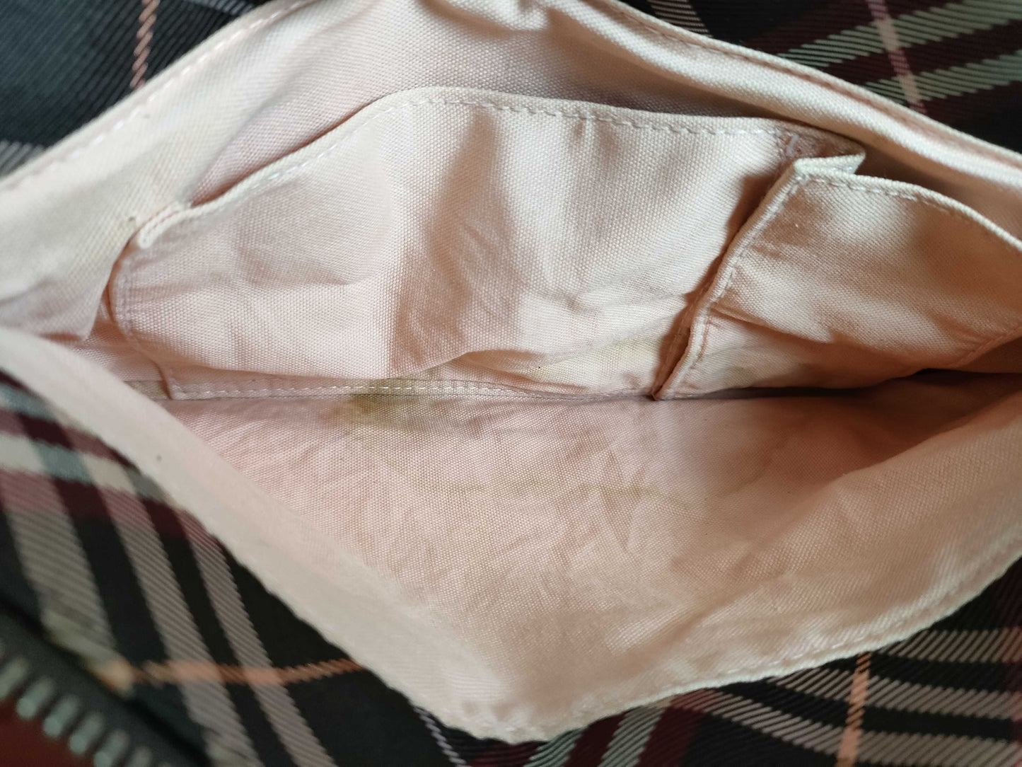 BURBERRY Blue Label Nova Check Hand Bag