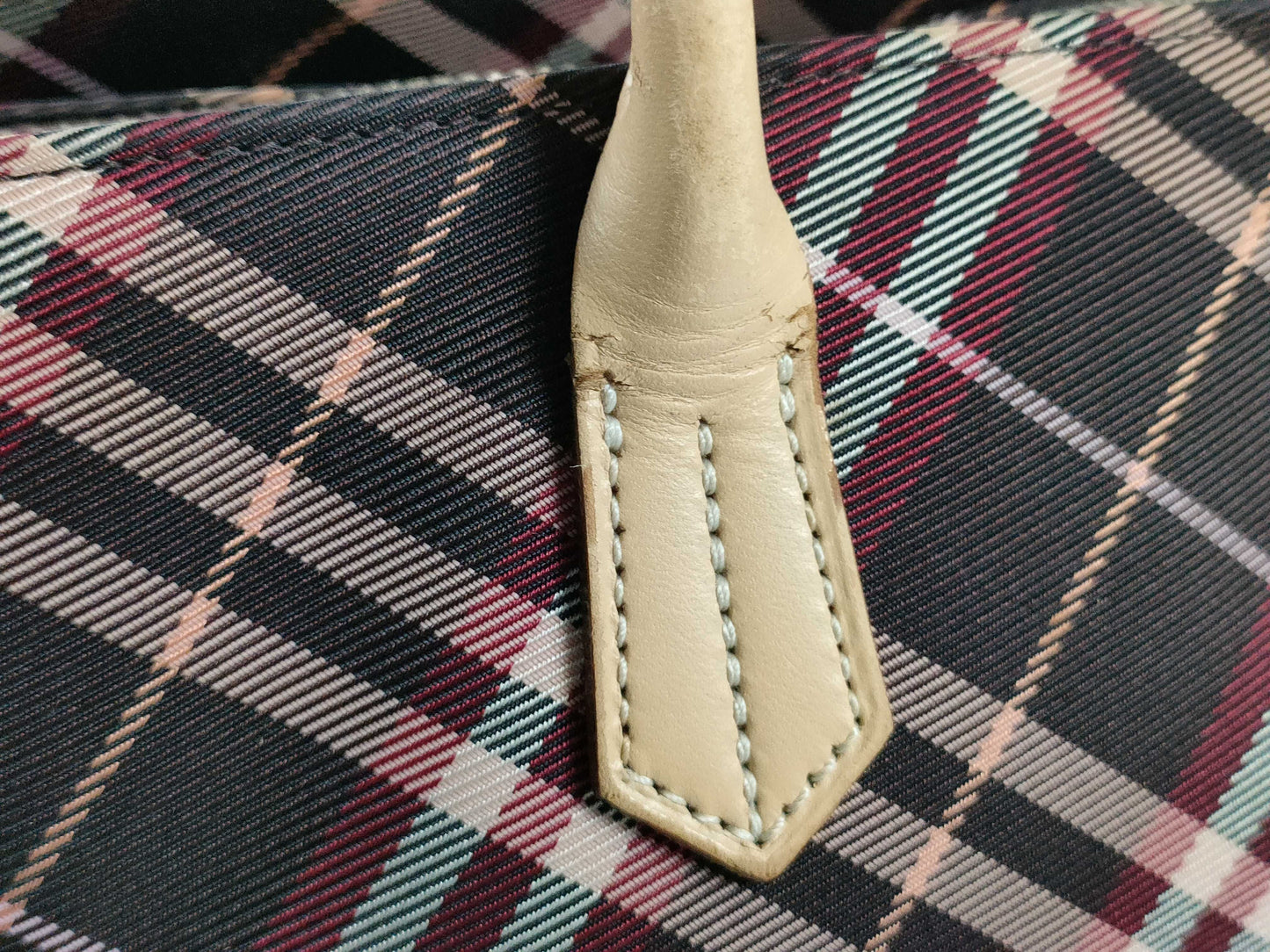 BURBERRY Blue Label Nova Check Hand Bag