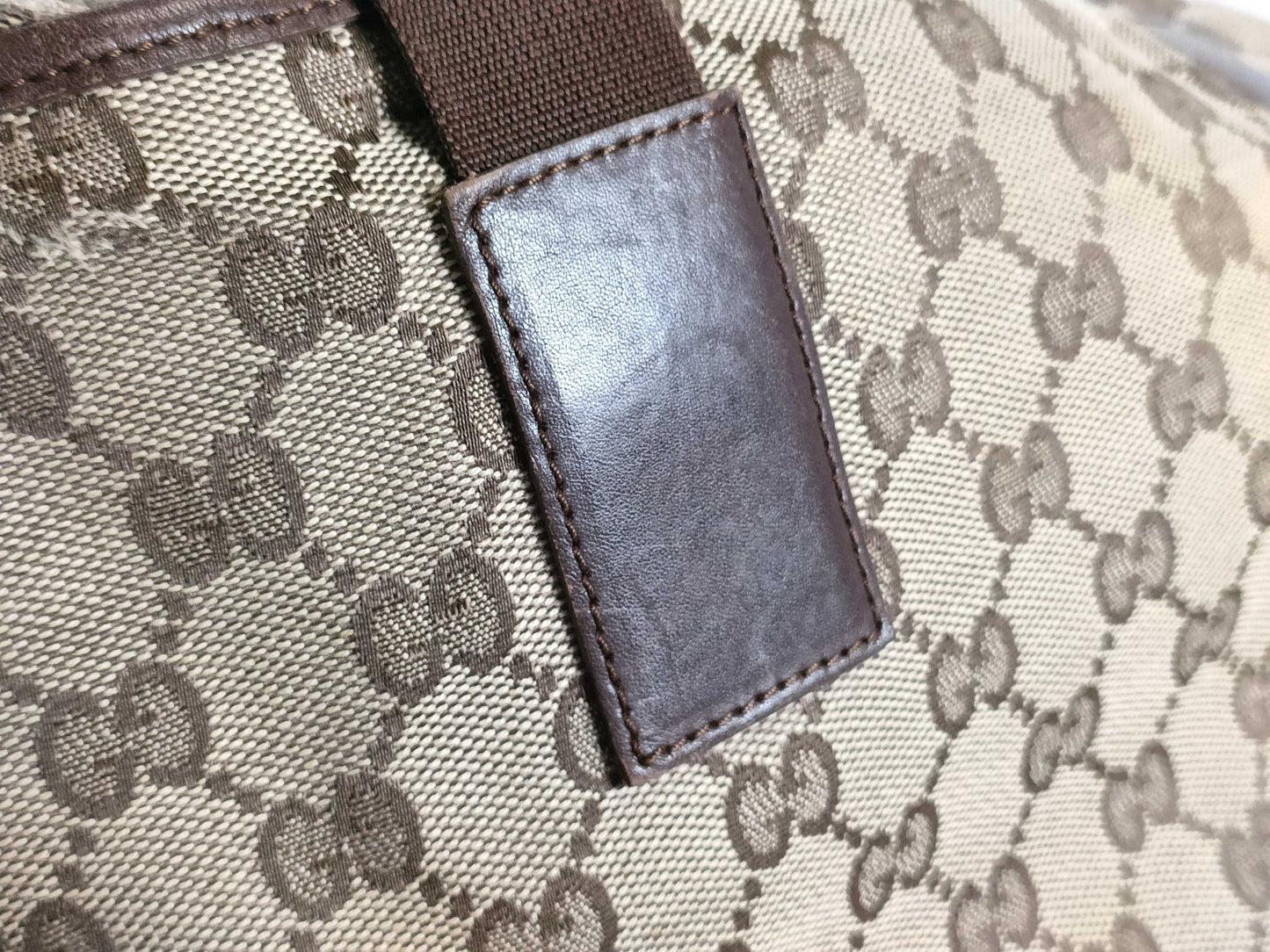 GUCCI GG Canvas Tote 019 0402 003754 Tote Bag