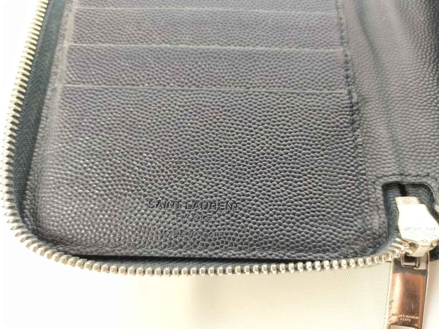 Yves Saint Laurent Round Zip Long Wallet