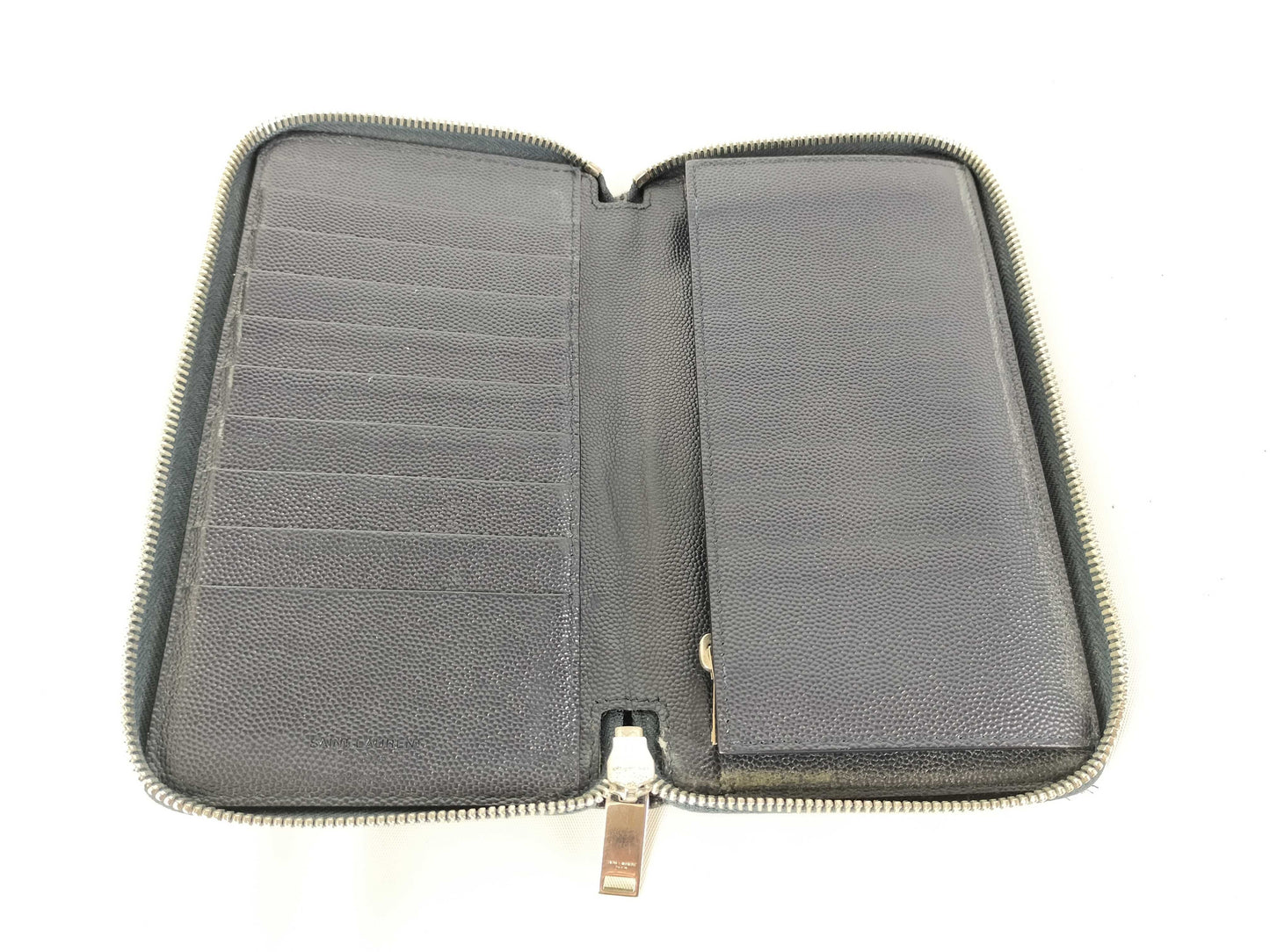 Yves Saint Laurent Round Zip Long Wallet