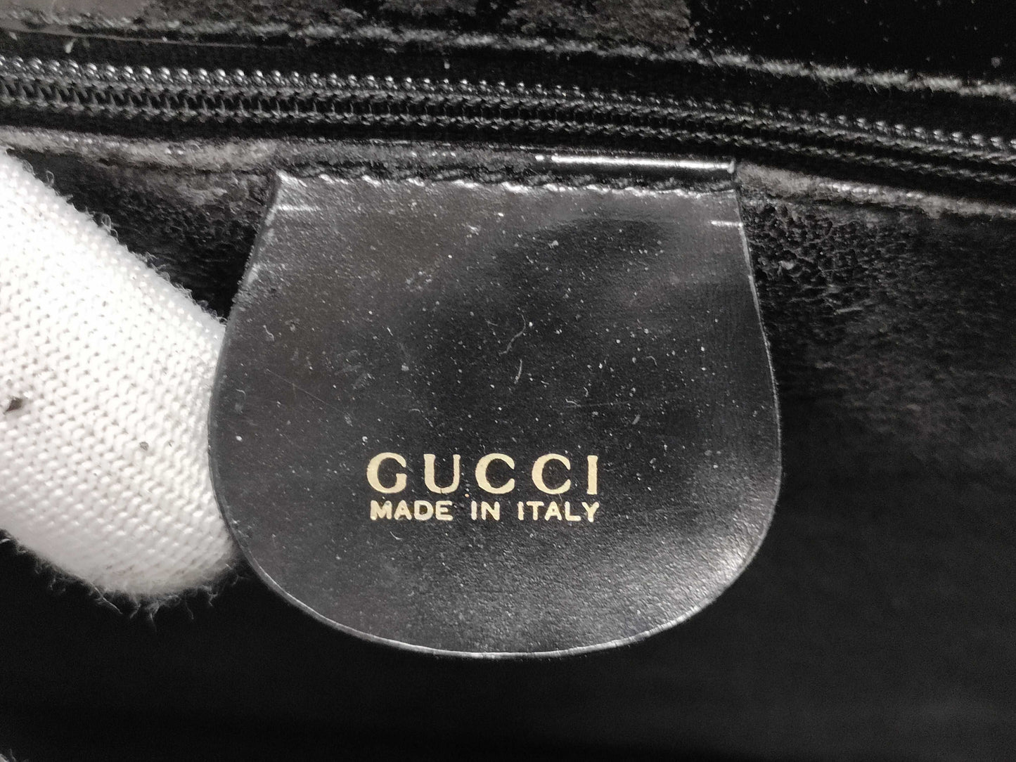 GUCCI Unknown Bamboo Enamel Tote Bag Tote Bag
