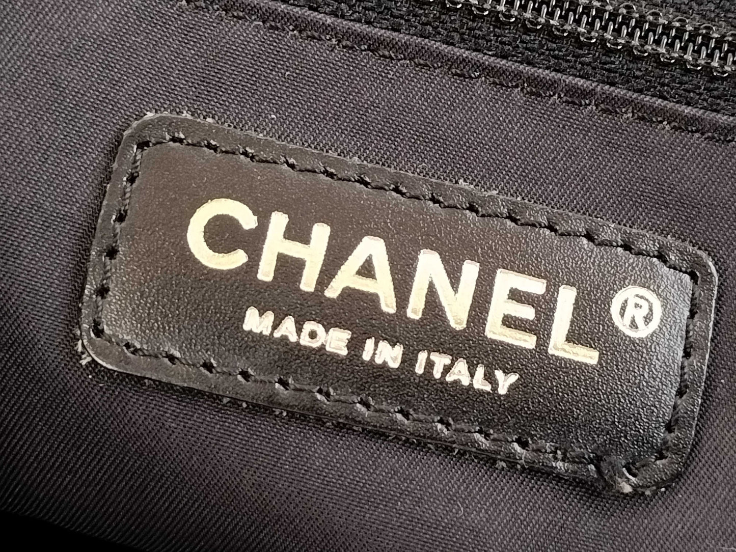 CHANEL New Travel Line Tote Bag with Sticker and Card, 10 Series