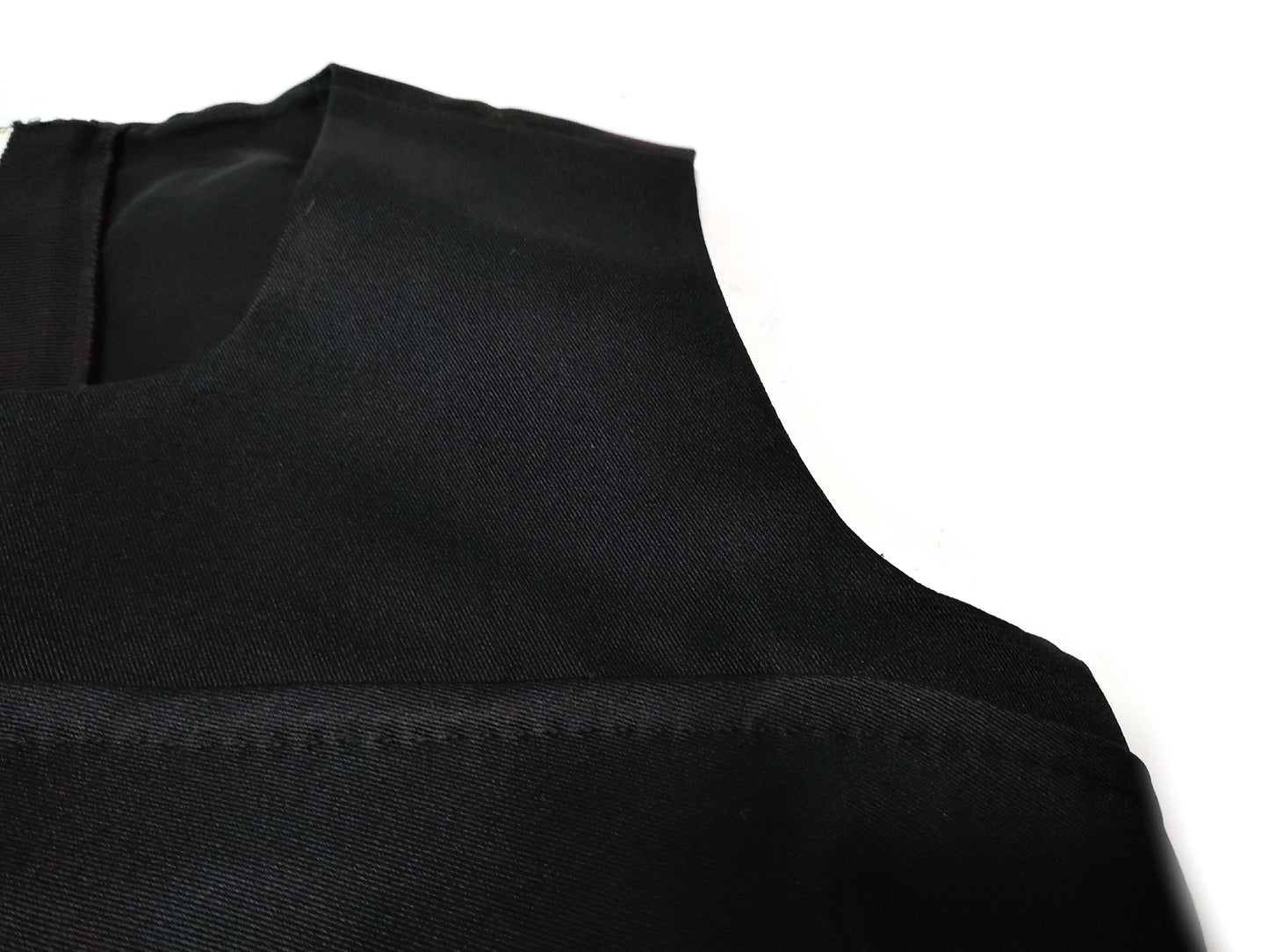PRADA Black Ruffle Dress