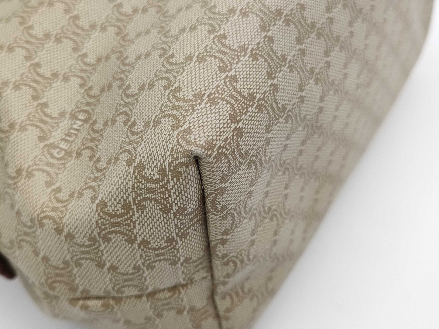 CELINE Macadam pattern pouch