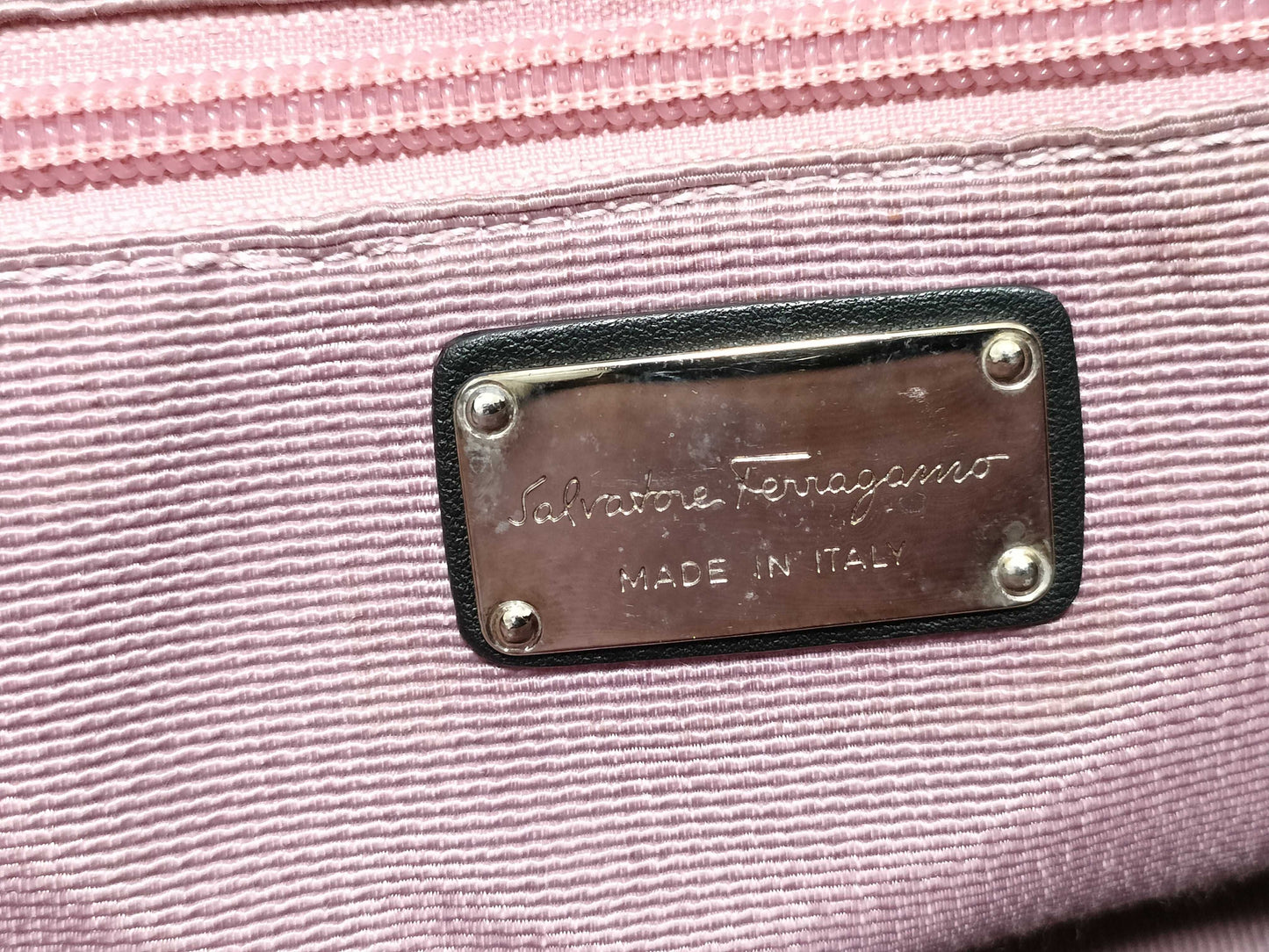 Salvatore Ferragamo Logo Handbag