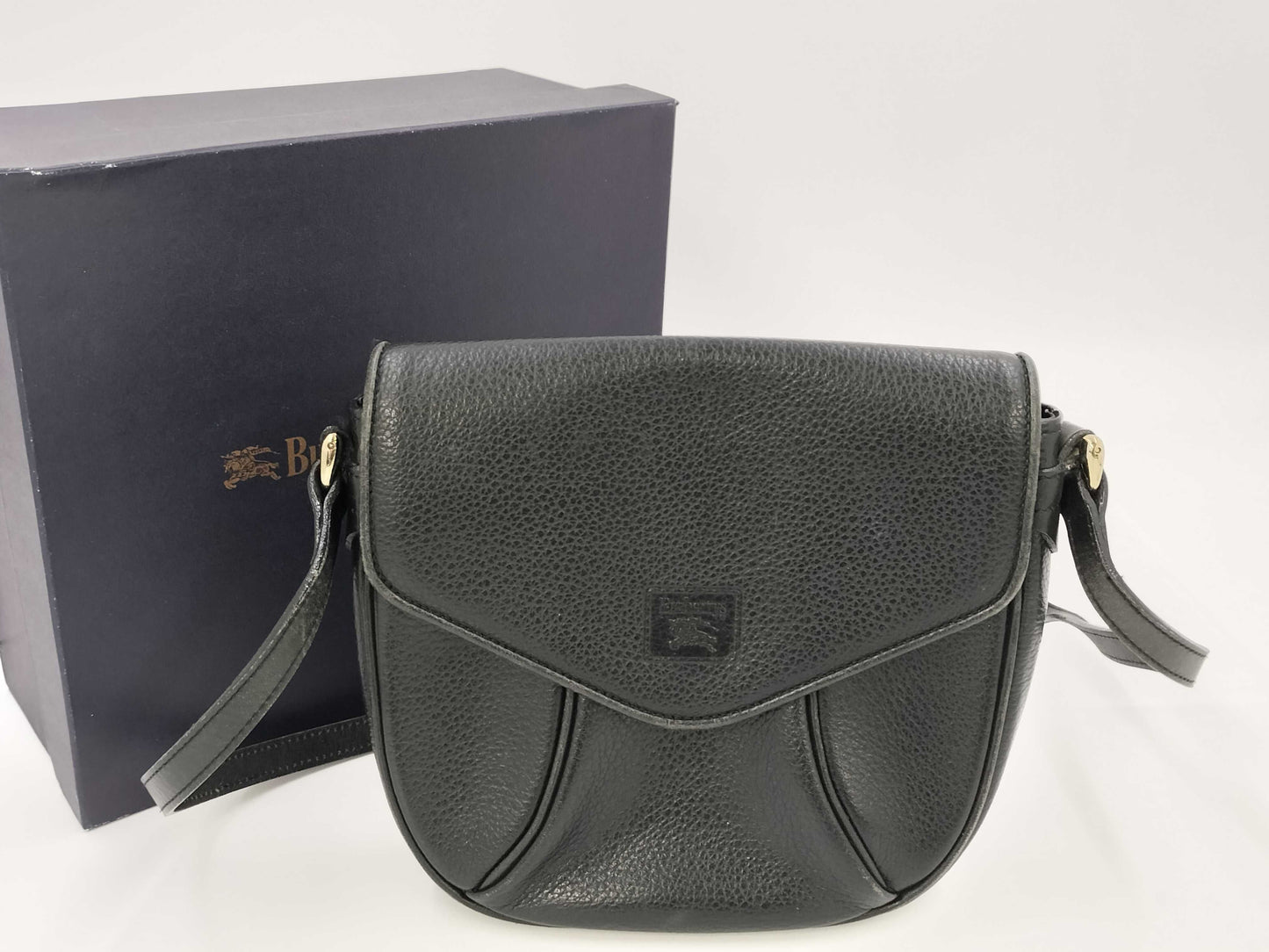 BURBERRY Leather Shoulder Bag