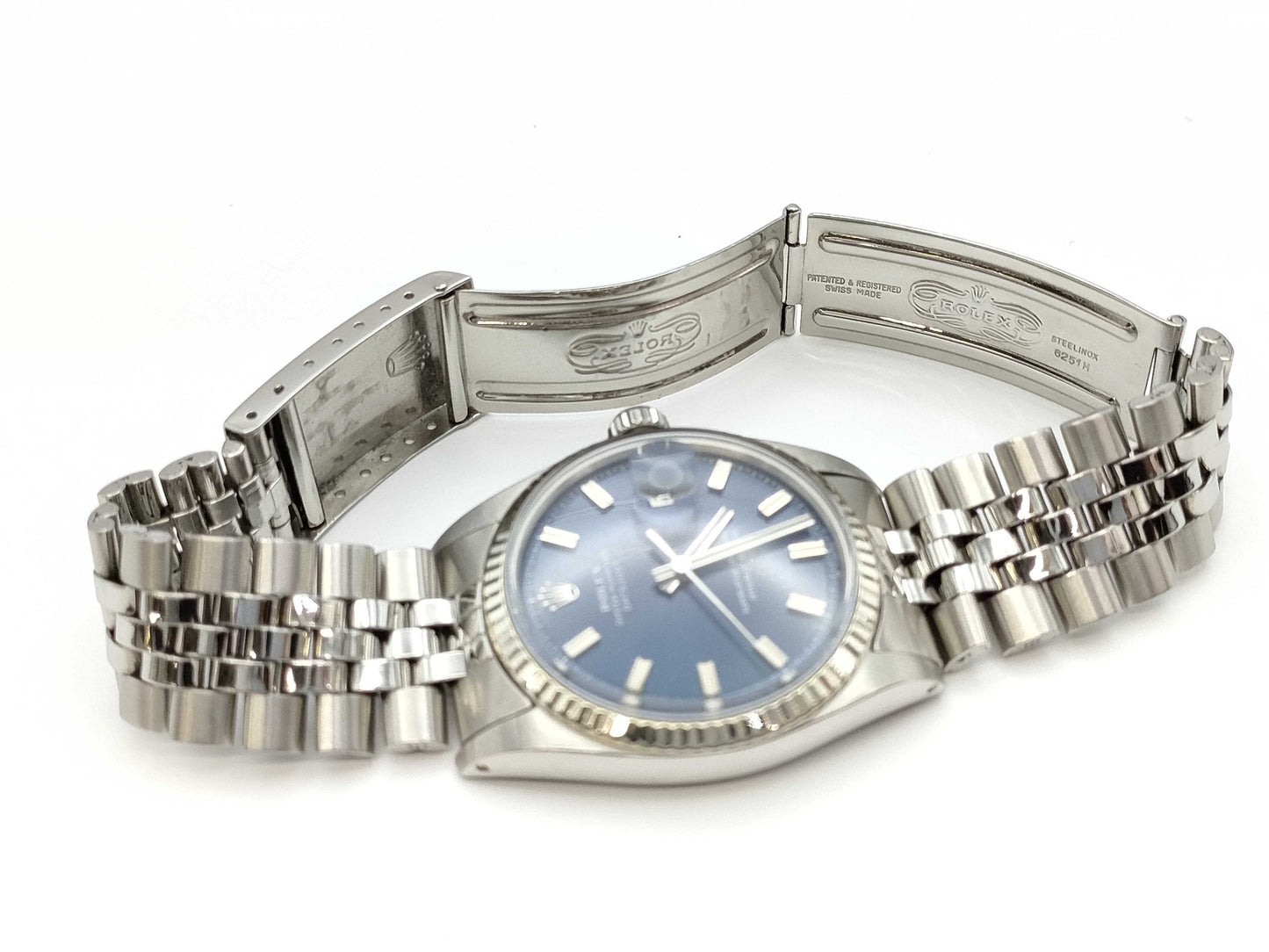 ROLEX 1601 3116715 Blue Dial Boys' Watch