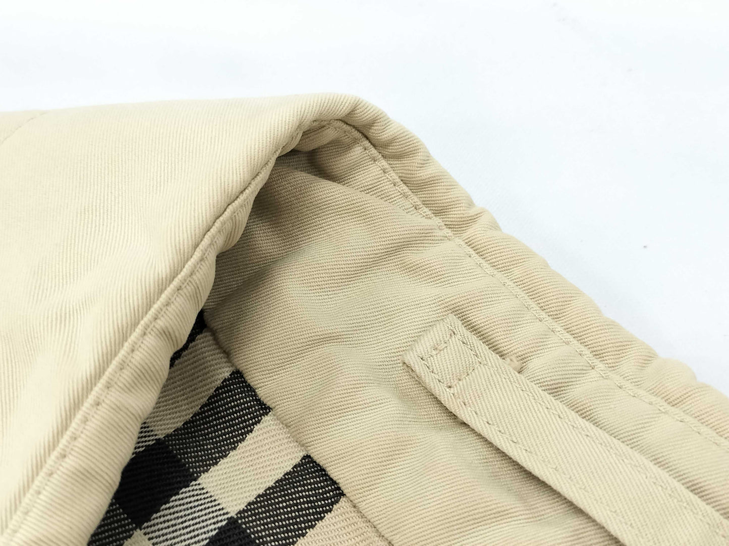 BURBERRY trench coat with torn sleeves