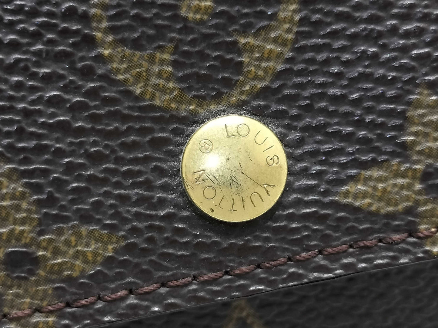 LOUIS VUITTON MI 1012 Monogram Partition Pouch