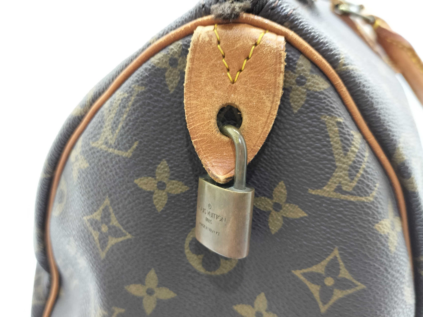 LOUIS VUITTON VI 864 Monogram Speedy 40 Boston Bag