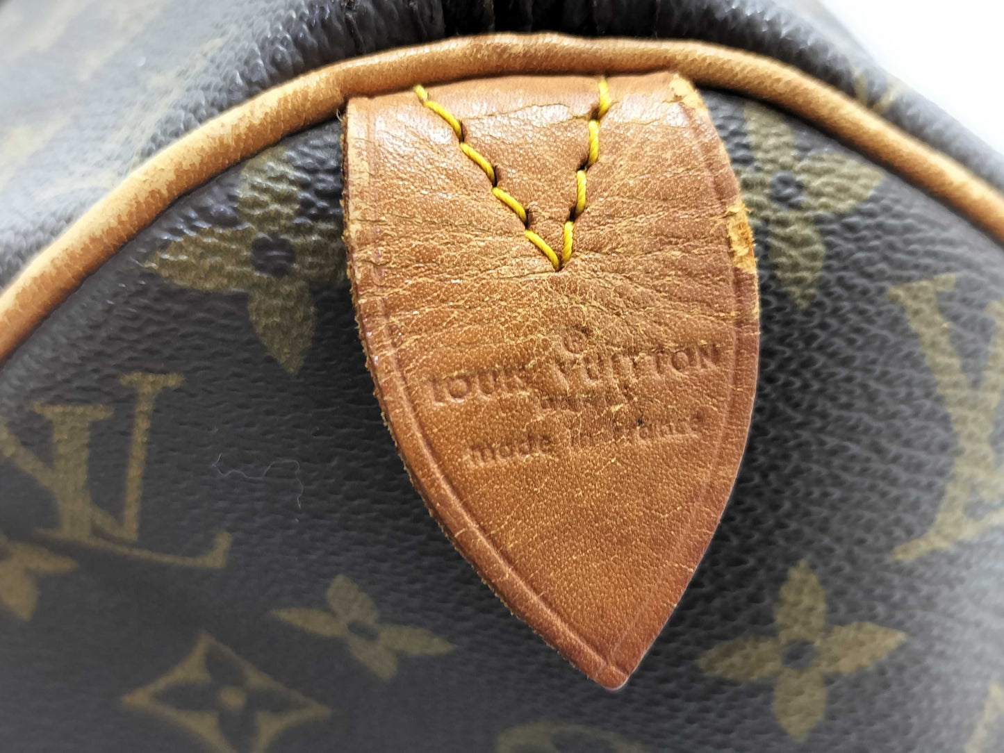 LOUIS VUITTON VI 864 Monogram Speedy 40 Boston Bag