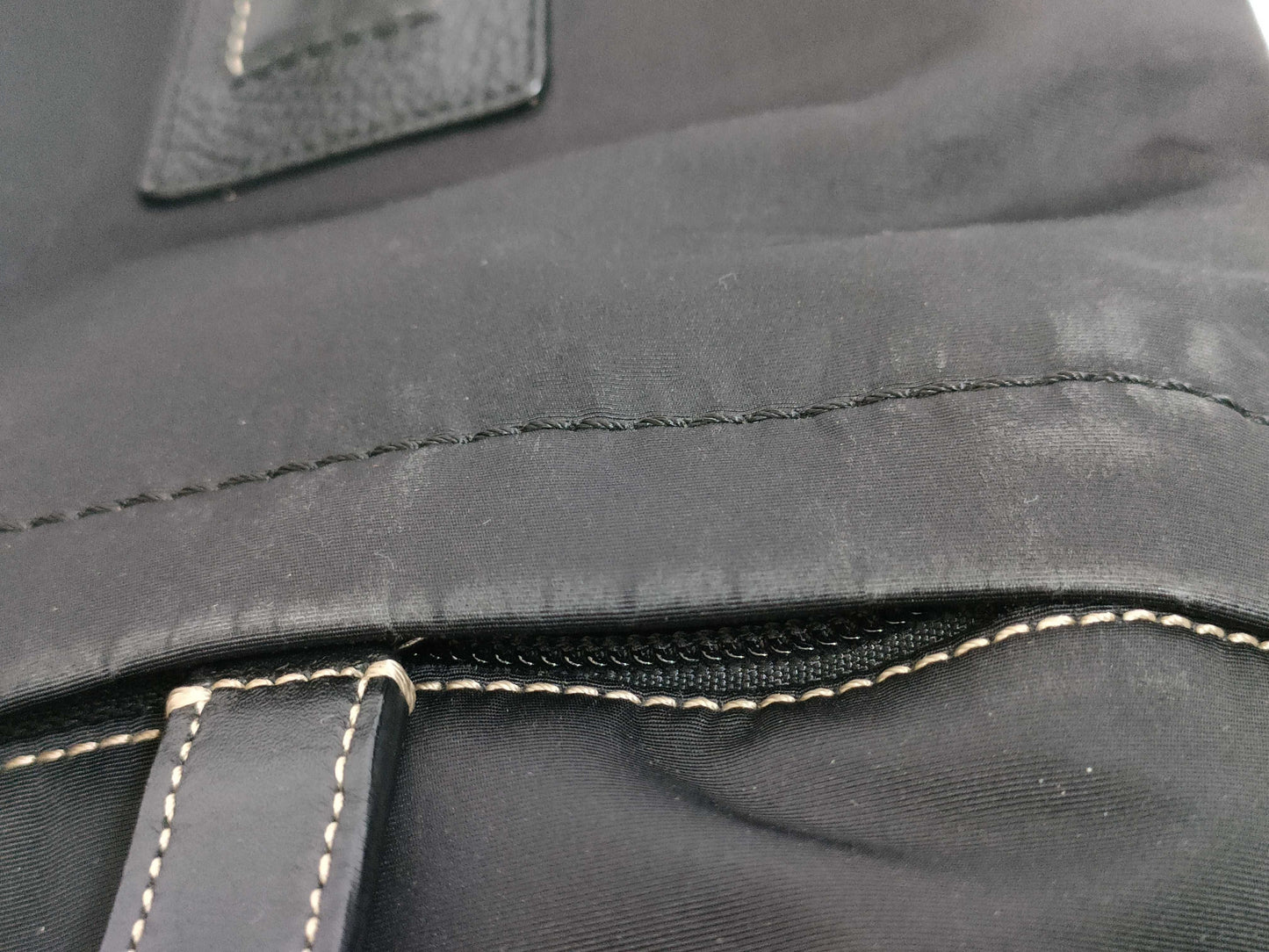 COACH Signature Signature/Nylon x Leather 2-Piece Shoulder Bag