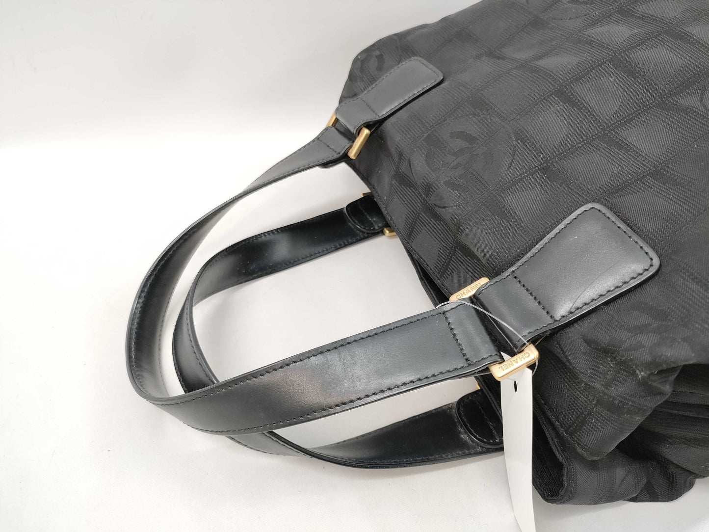 CHANEL New Travel Line Tote Bag Coco Mark Tote Bag