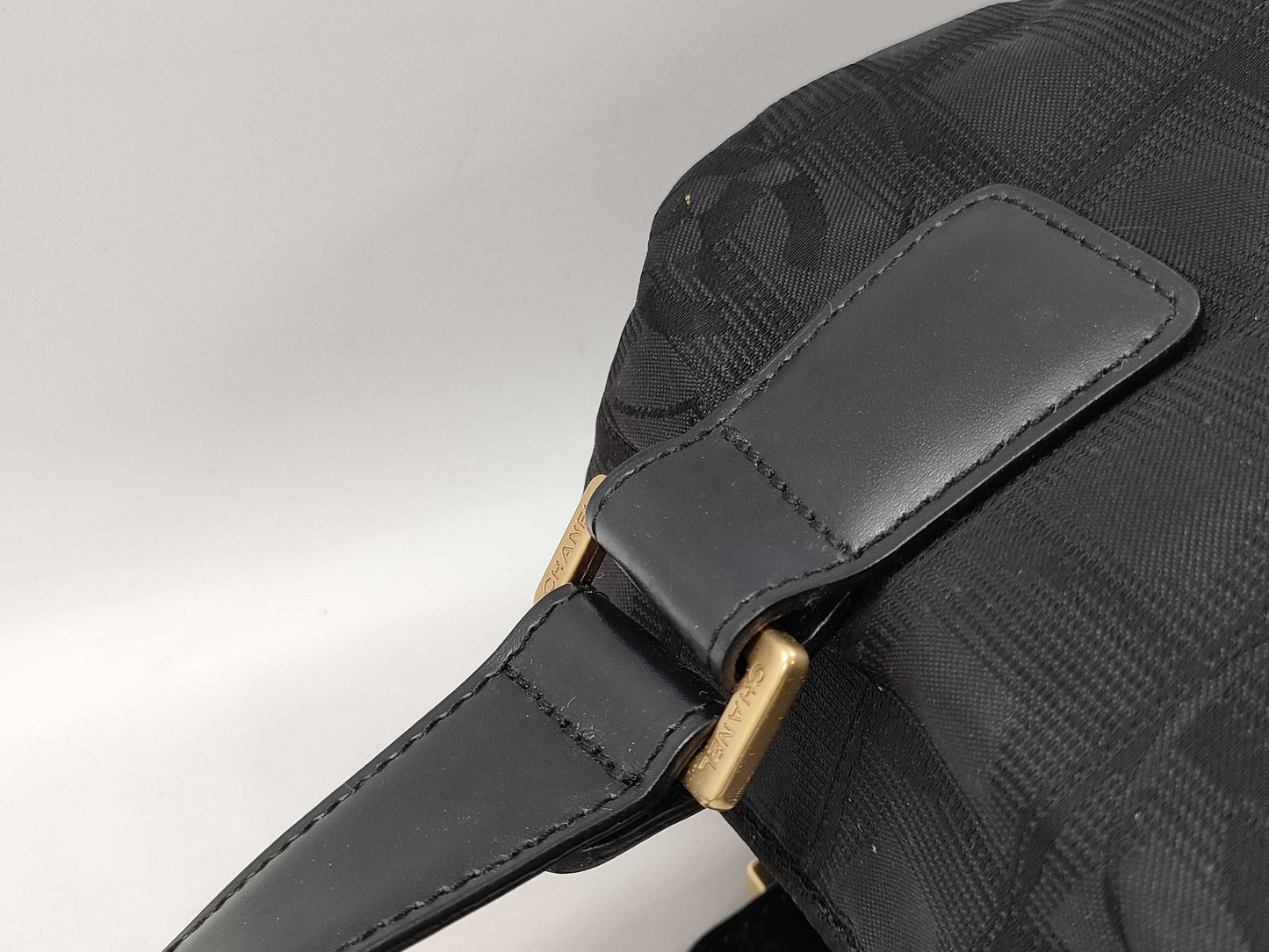 CHANEL New Travel Line Tote Bag Coco Mark Tote Bag