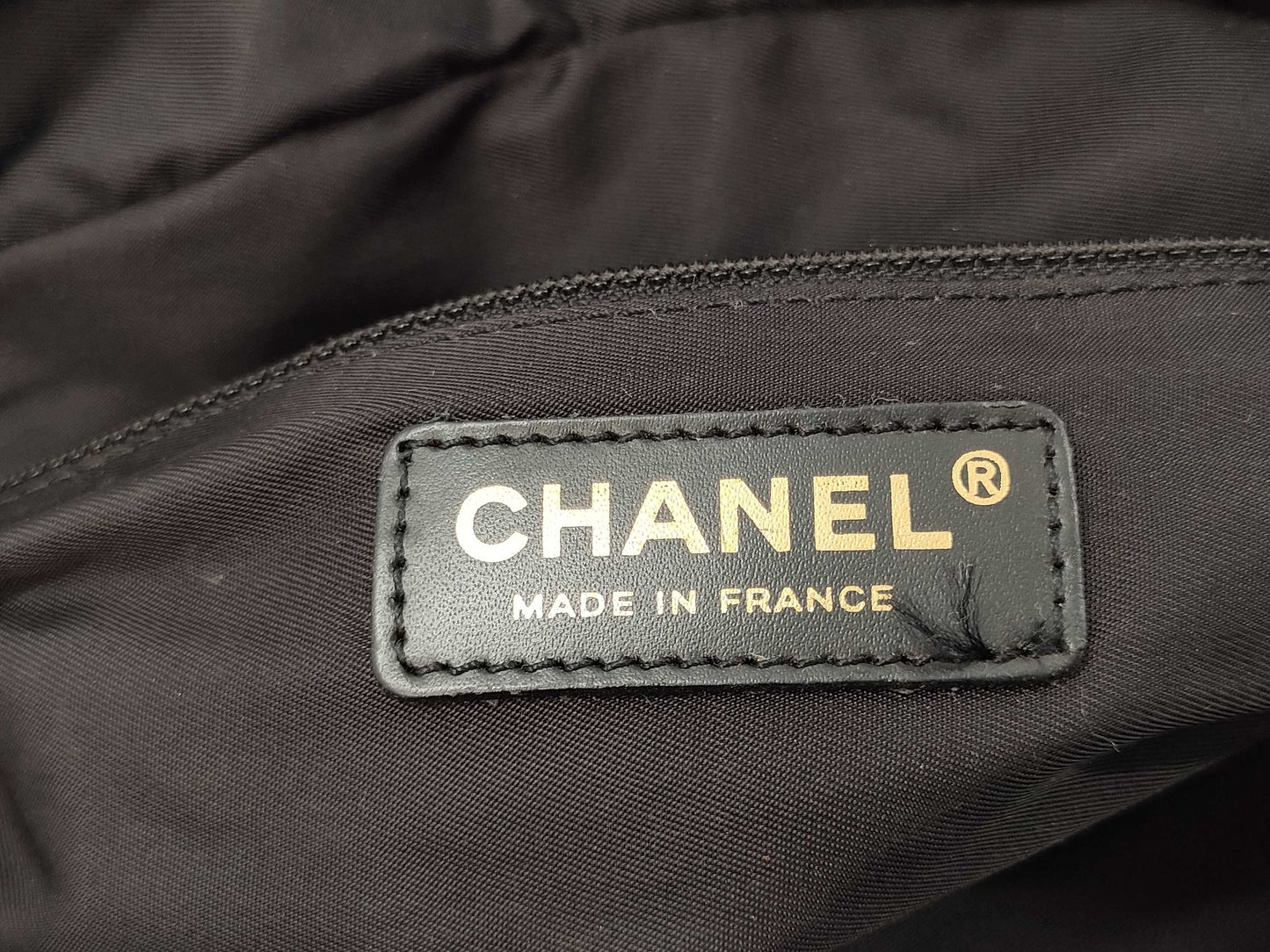 CHANEL New Travel Line Tote Bag Coco Mark Tote Bag