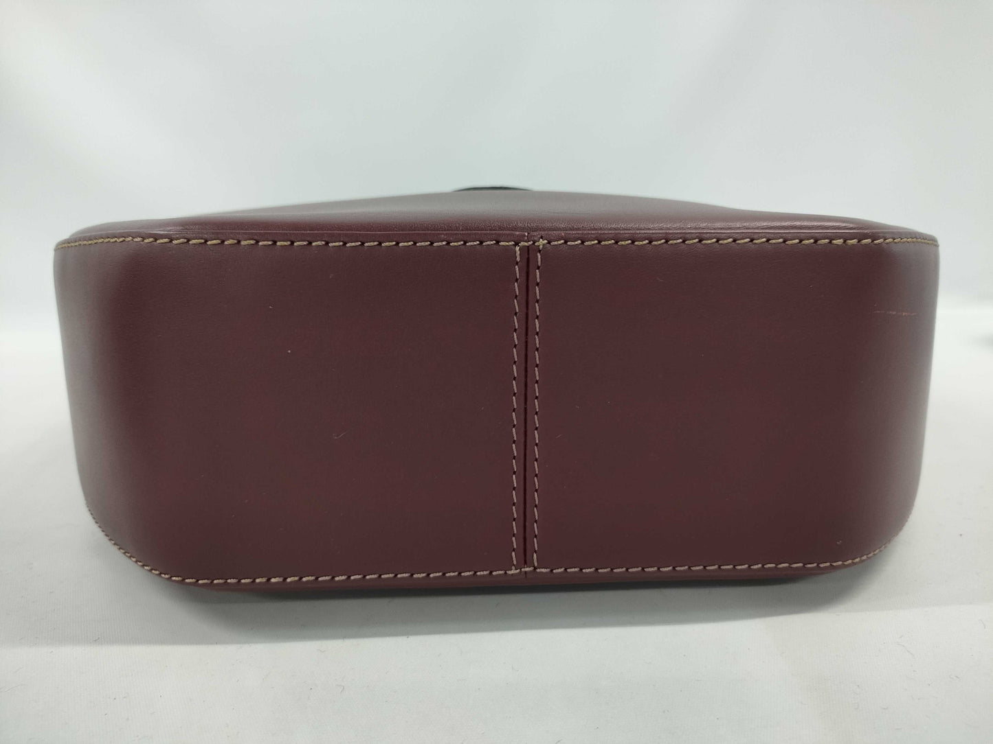Cartier Stripe Leather One-Shoulder Shoulder Bag