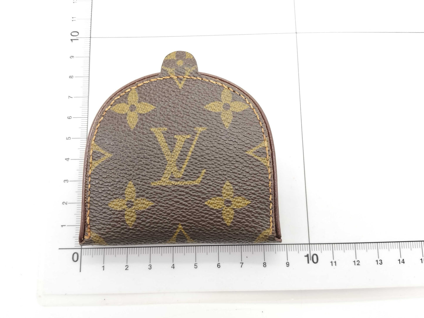 LOUIS VUITTON BU 0925 Monogram Porte Monnaie Coin Case