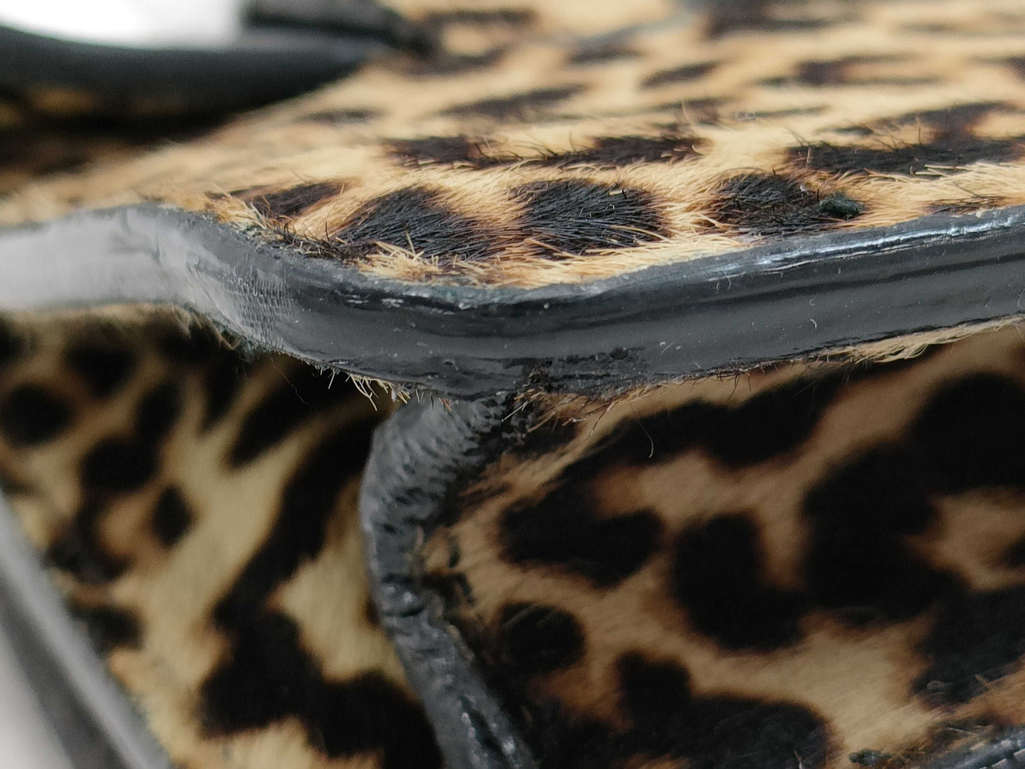 JIMMY CHOO Madeline Leopard Harako Leather Shoulder Bag