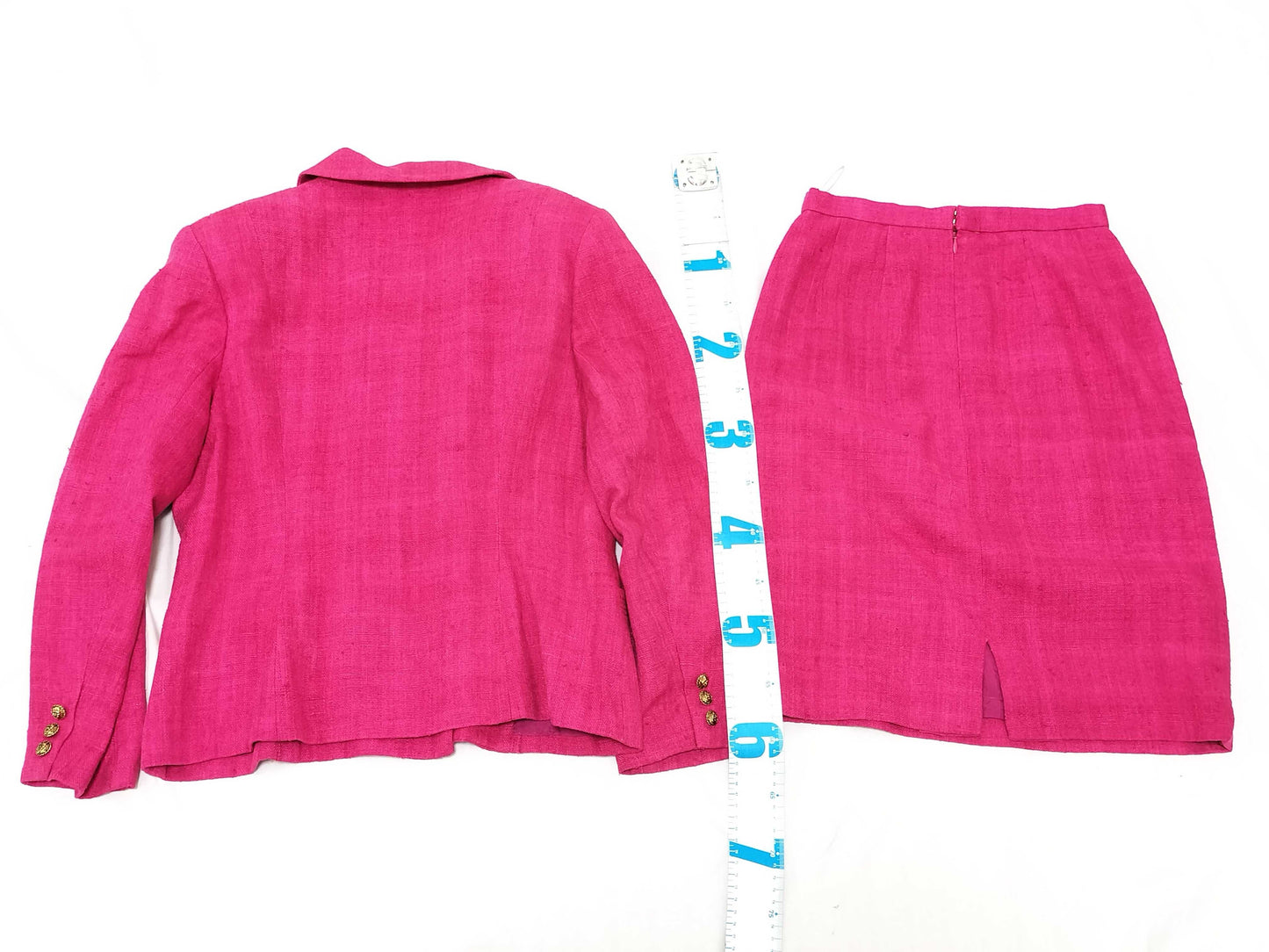 CHANEL Tweed/Set-up/Size 38/Pink Other Apparel