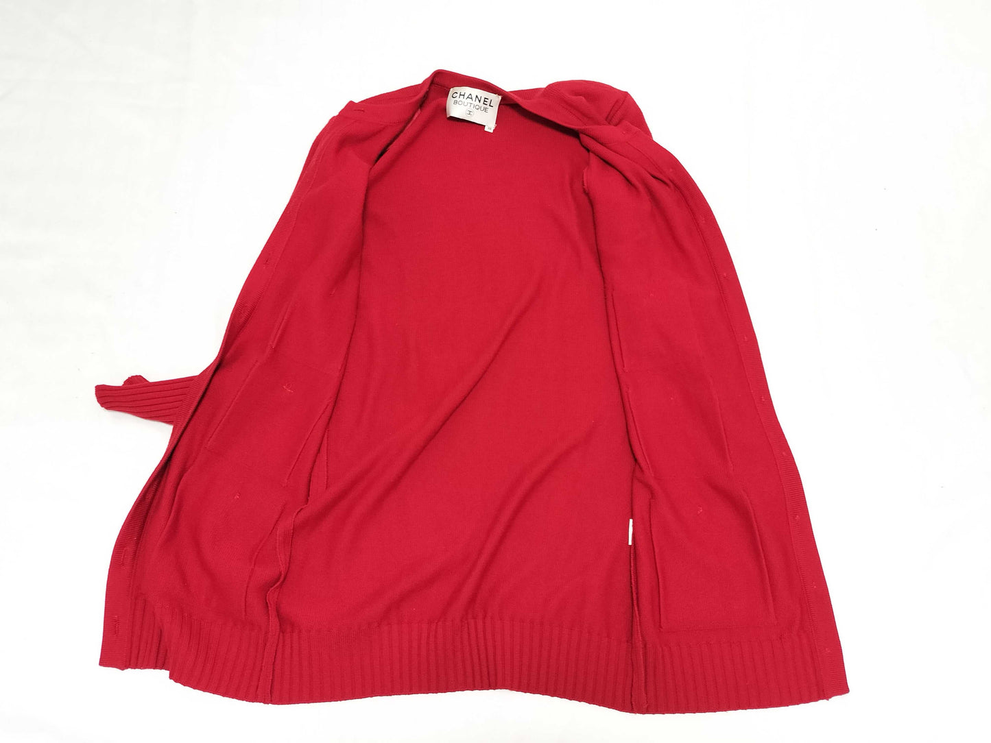 CHANEL Chanel/Knit/Set-up/Red Other Apparel