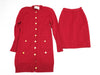 CHANEL Chanel/Knit/Set-up/Red Other Apparel