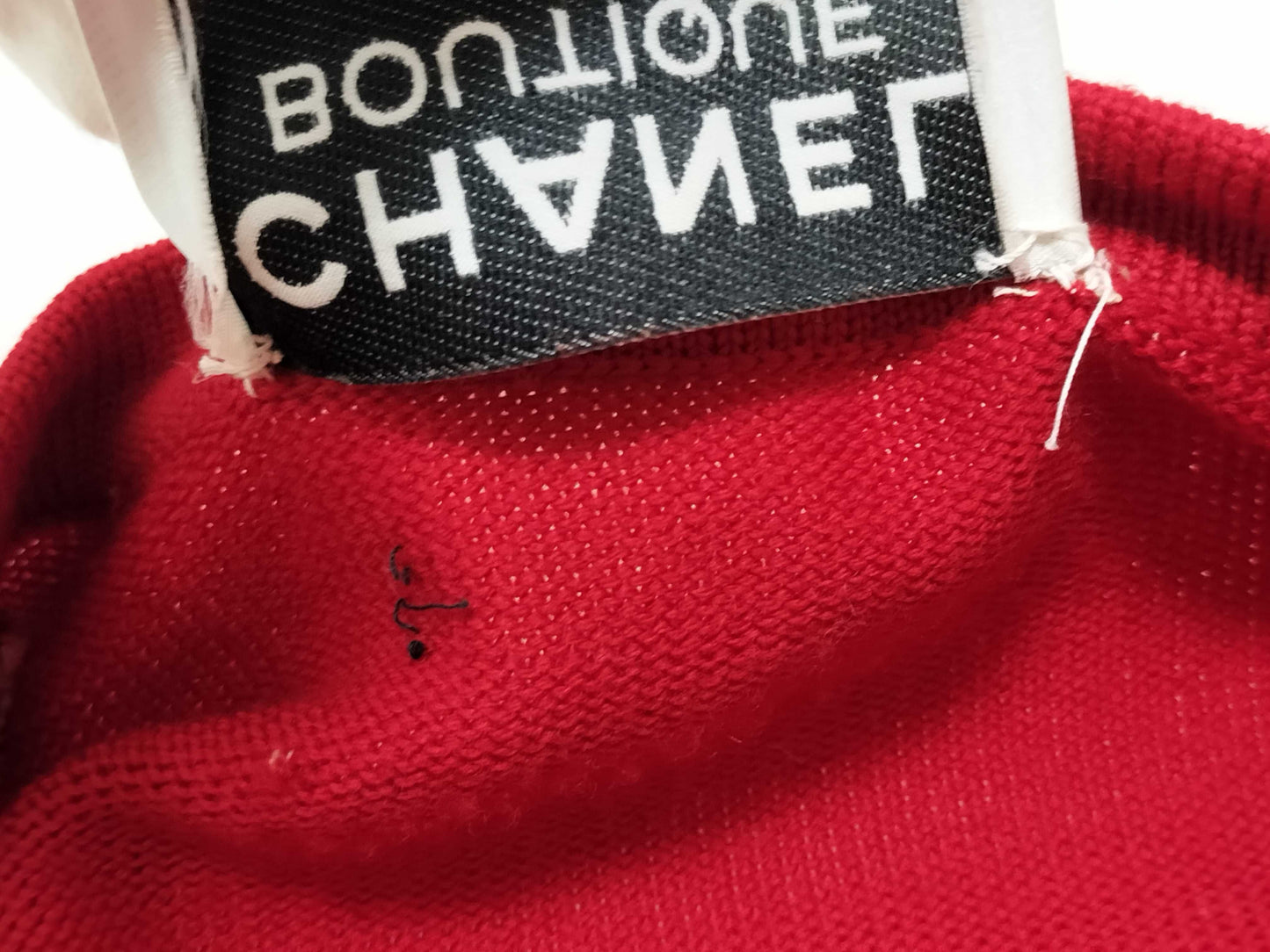 CHANEL Chanel/Knit/Set-up/Red Other Apparel