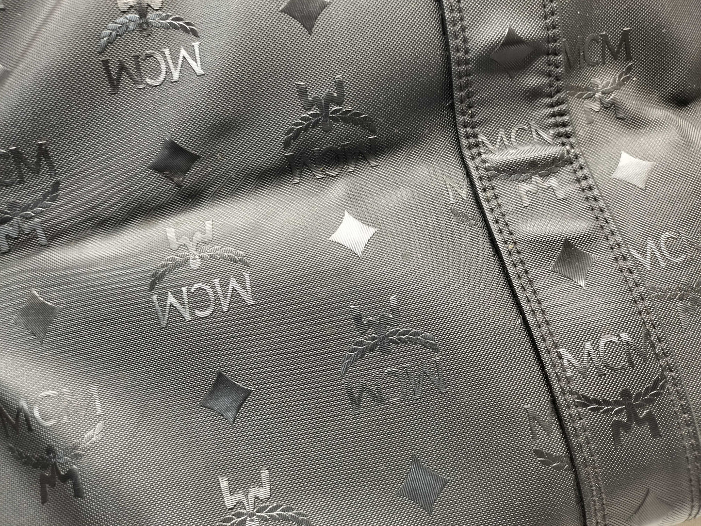 MCM nylon tote bag