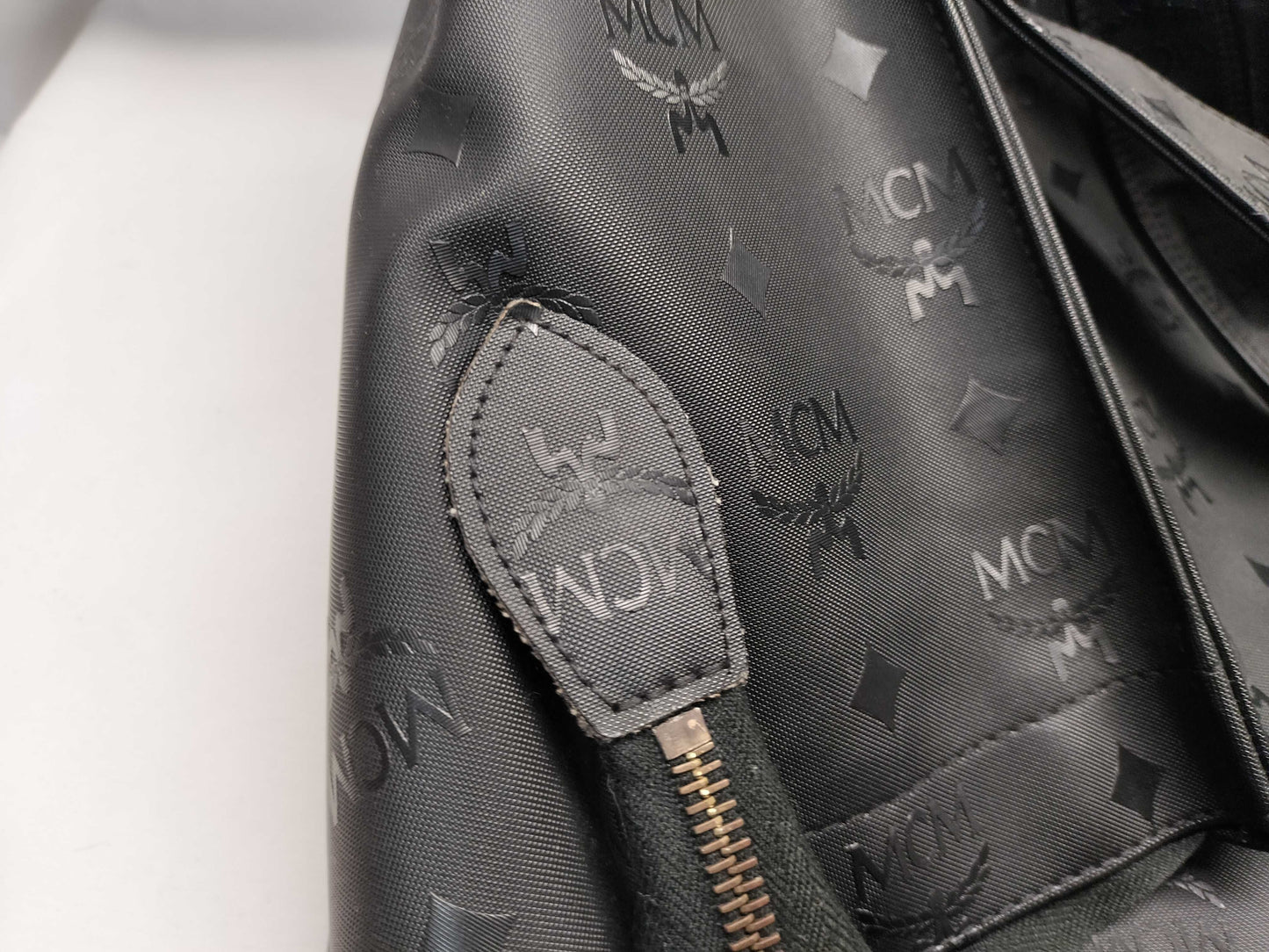 MCM nylon tote bag