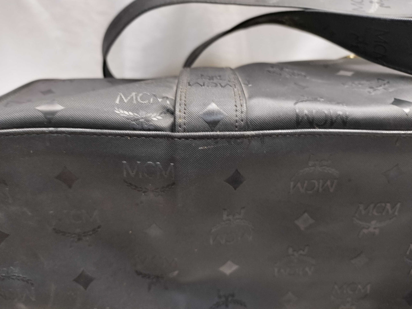 MCM nylon tote bag