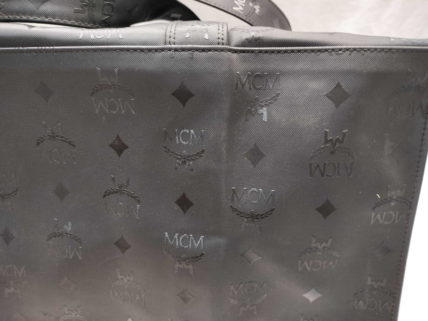 MCM nylon tote bag