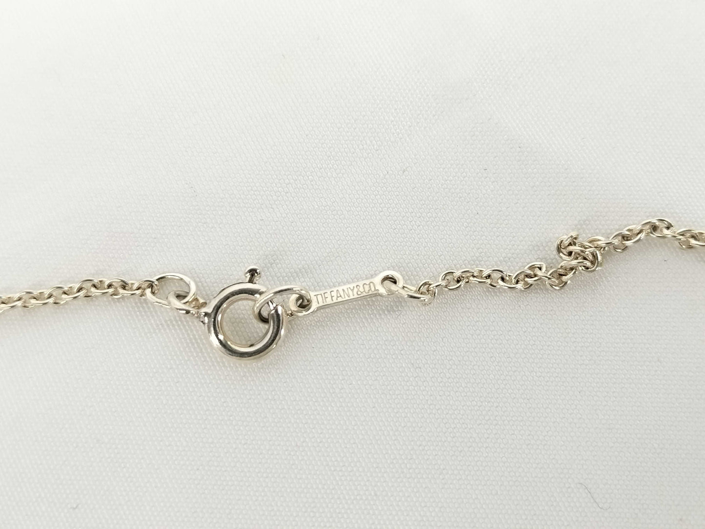 Tiffany & Co. Open Heart Necklace 925 Necklace
