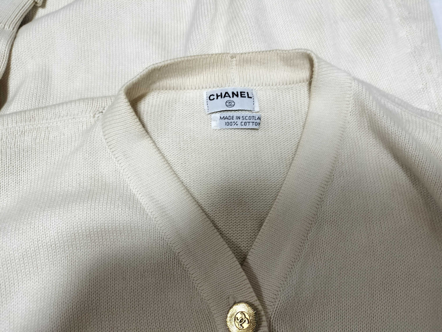 CHANEL Coco Button Cardigan