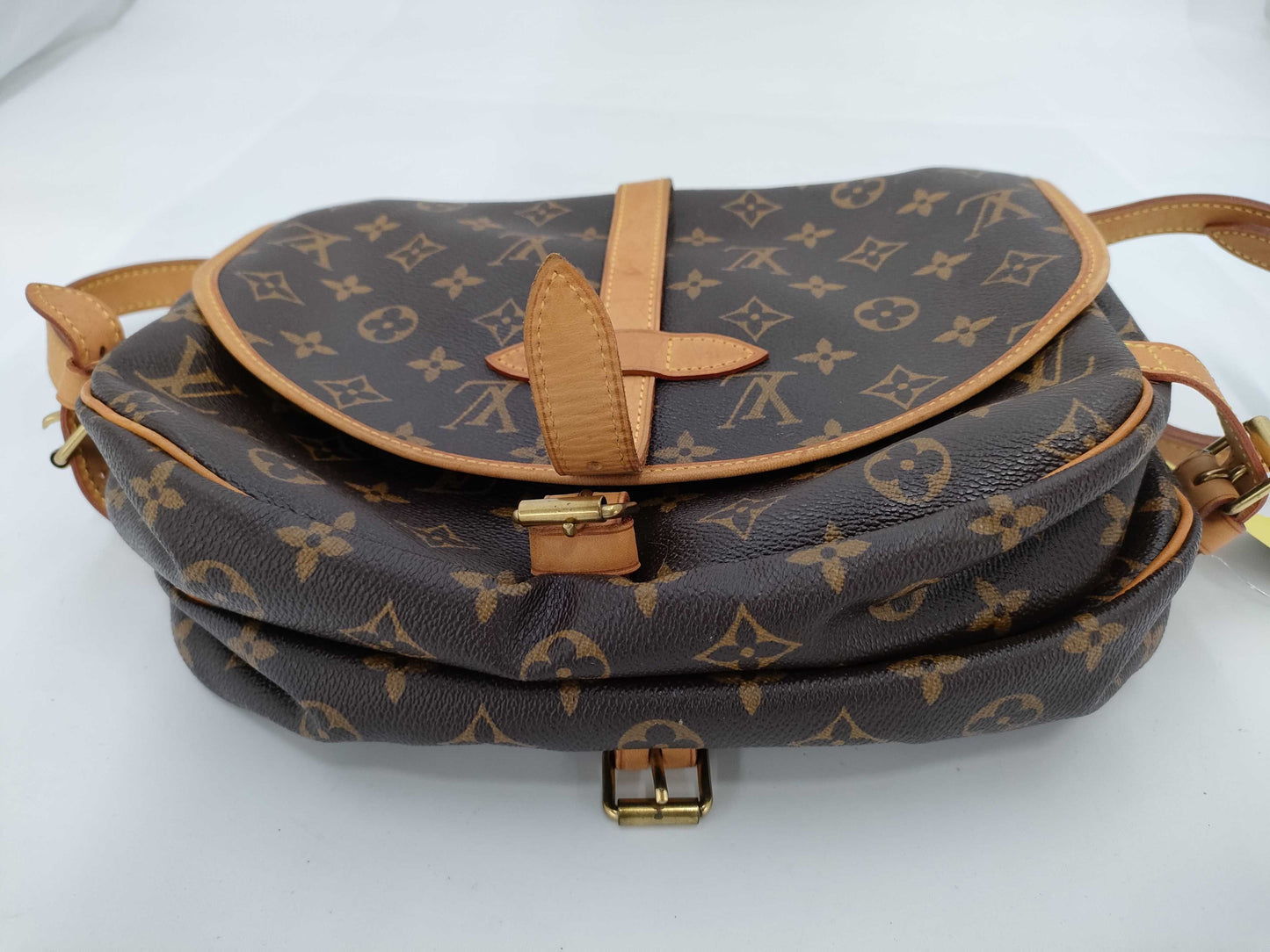 LOUIS VUITTON Monogram Saumur Shoulder Bag