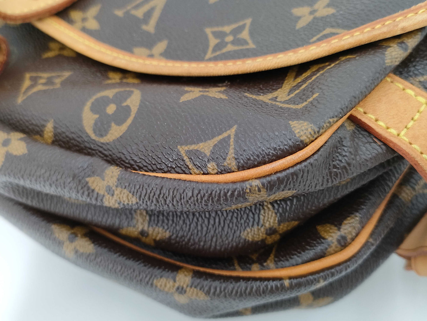 LOUIS VUITTON Monogram Saumur Shoulder Bag
