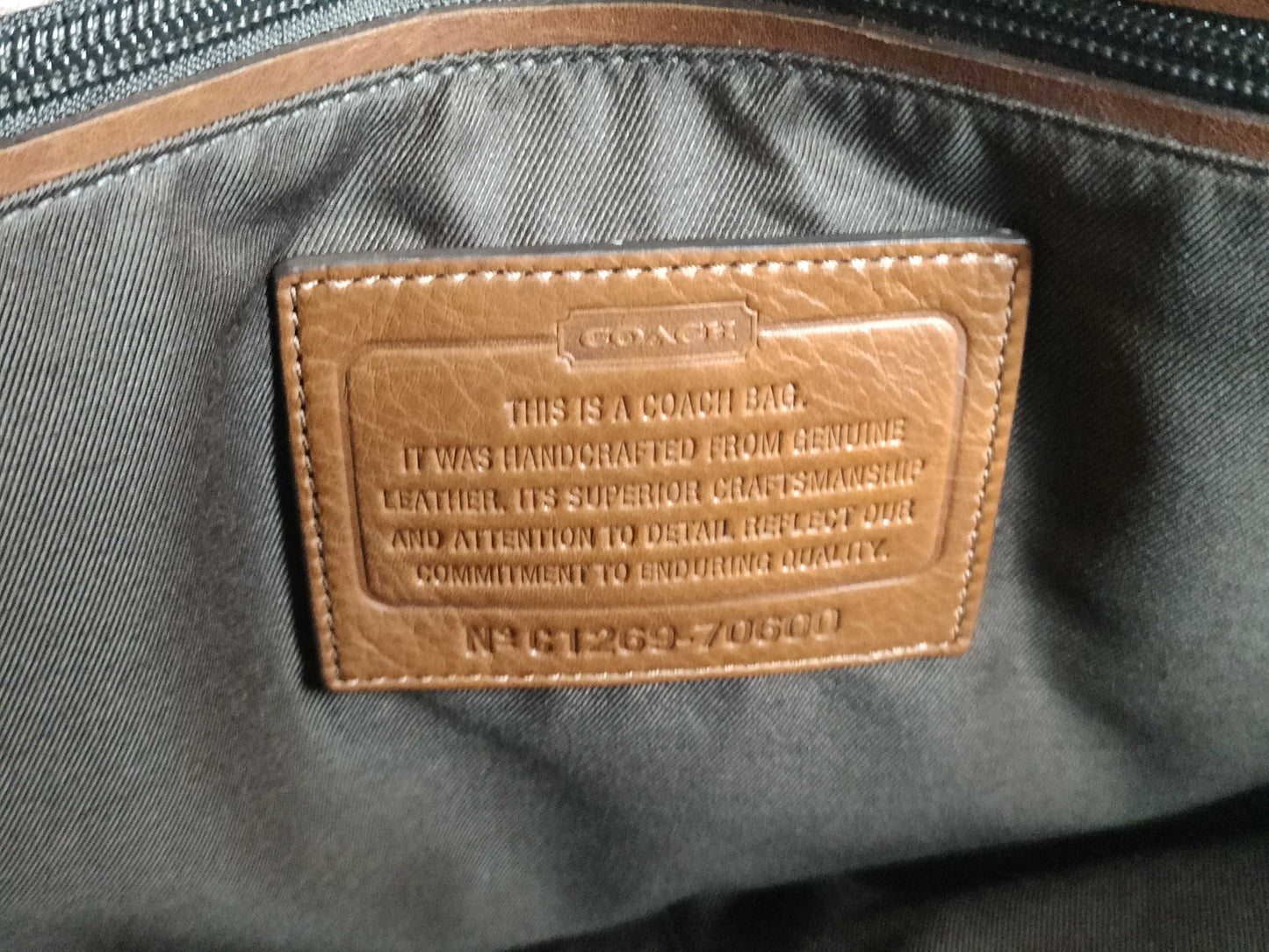 COACH 70600/9570 Shoulder Bag