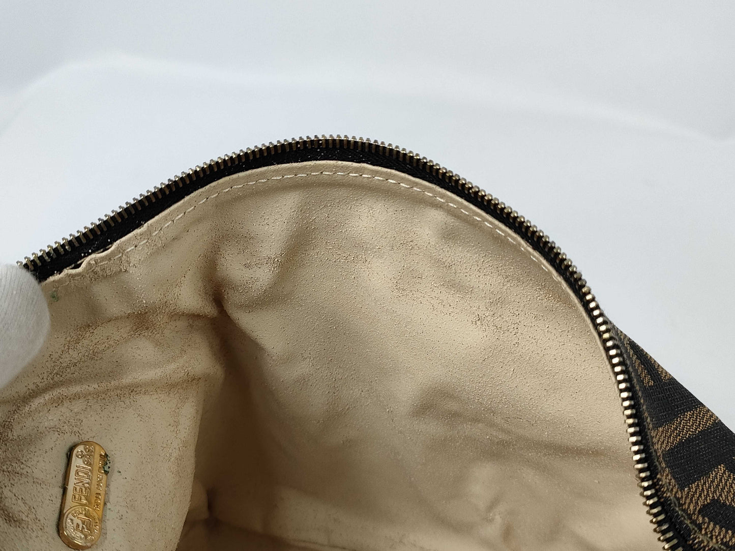 FENDI Zucca pattern vanity pouch
