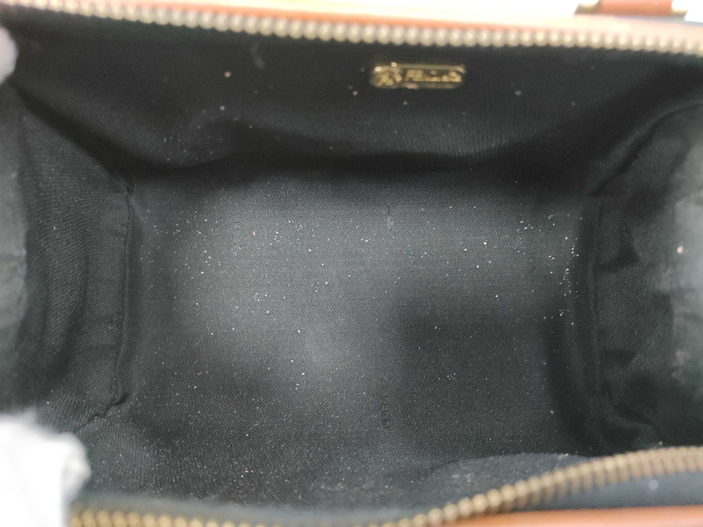 FENDI Pecan Print Mini Boston Bag Boston Bag