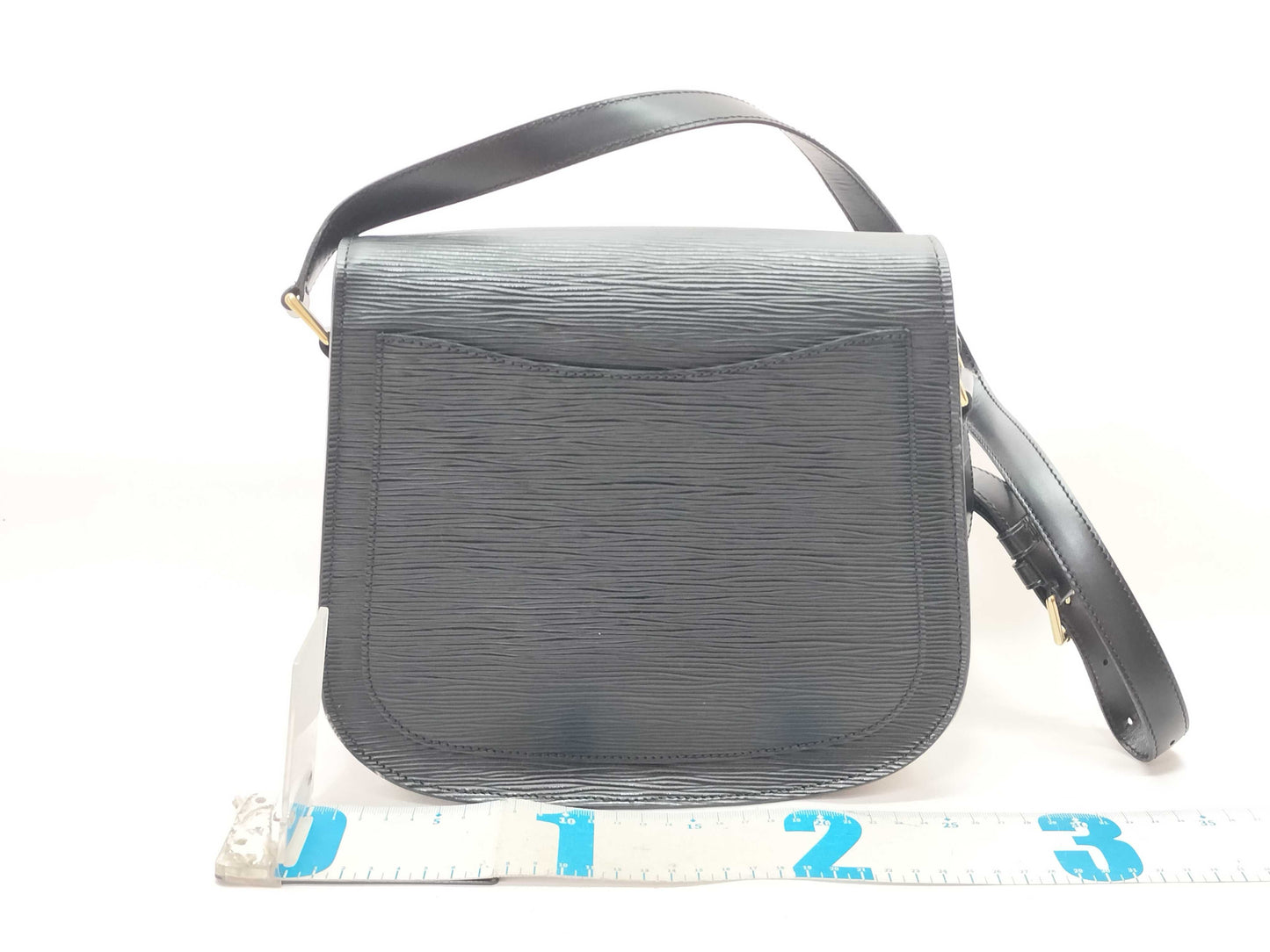 LOUIS VUITTON TH 0947 Epi Saint-Cloud Noir Shoulder Bag