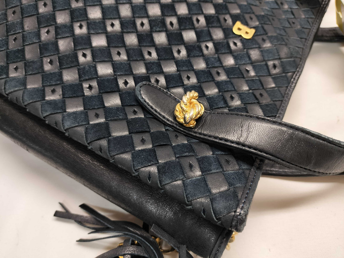BALLY Intrecciato Handbag Handbag