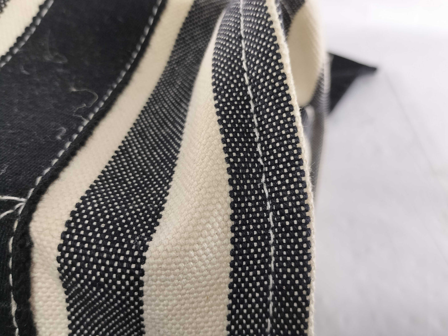 HERMES Cannes PM Canvas Tote Bag with Pouch
