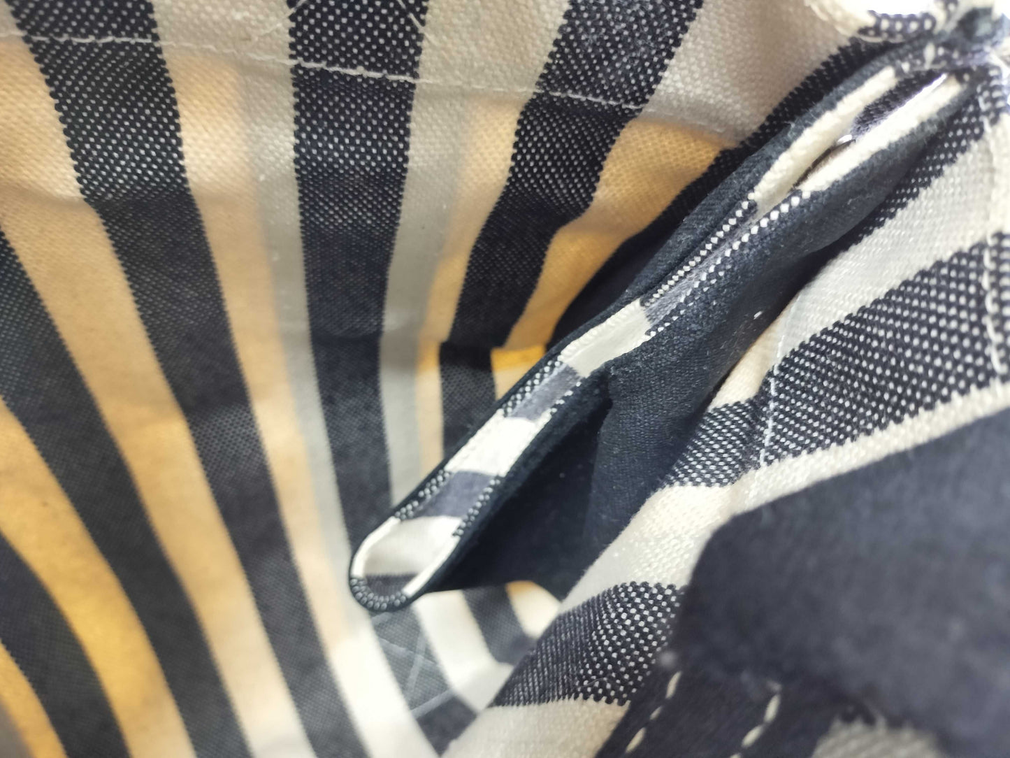 HERMES Cannes PM Canvas Tote Bag with Pouch