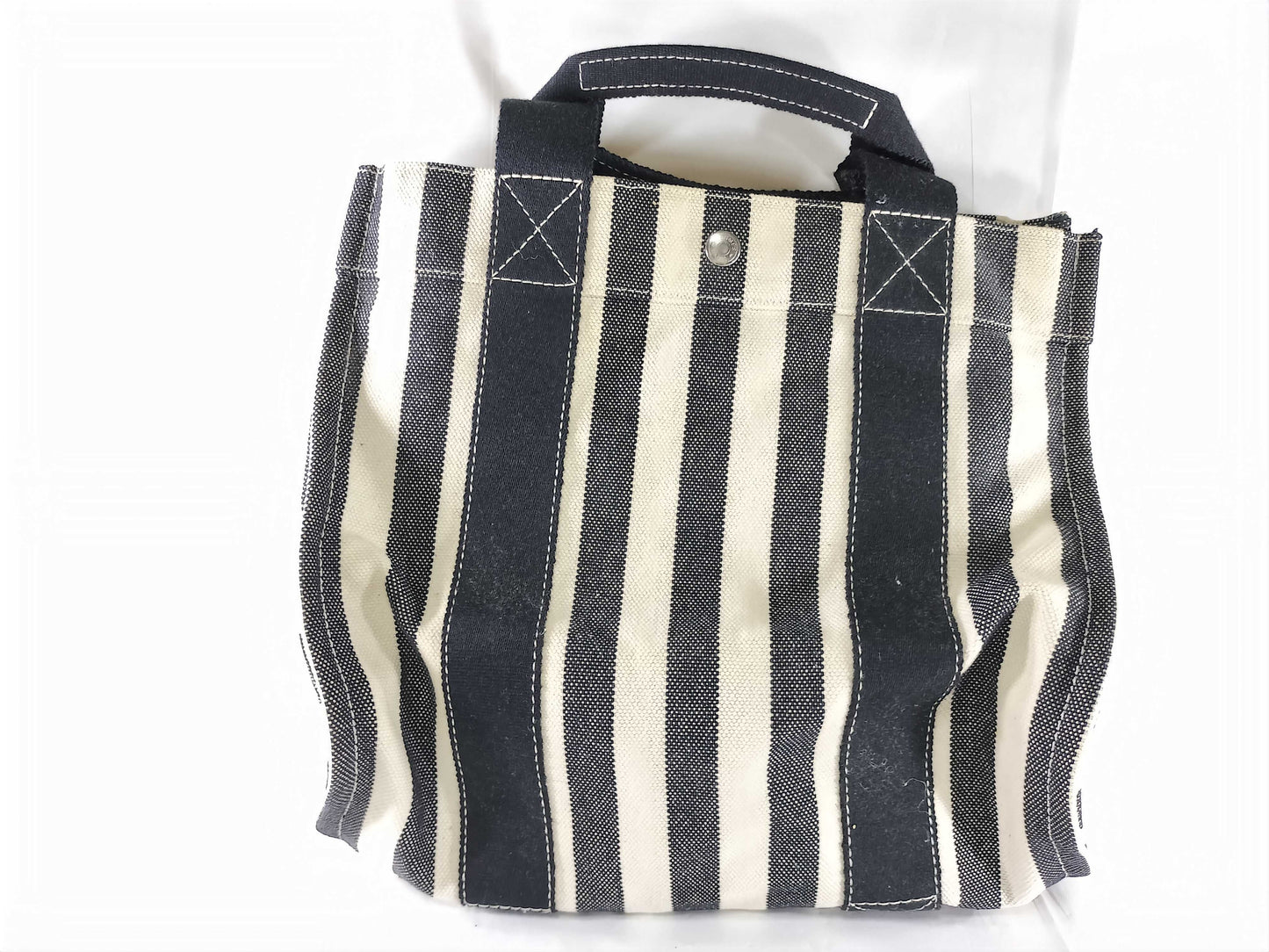 HERMES Cannes PM Canvas Tote Bag with Pouch
