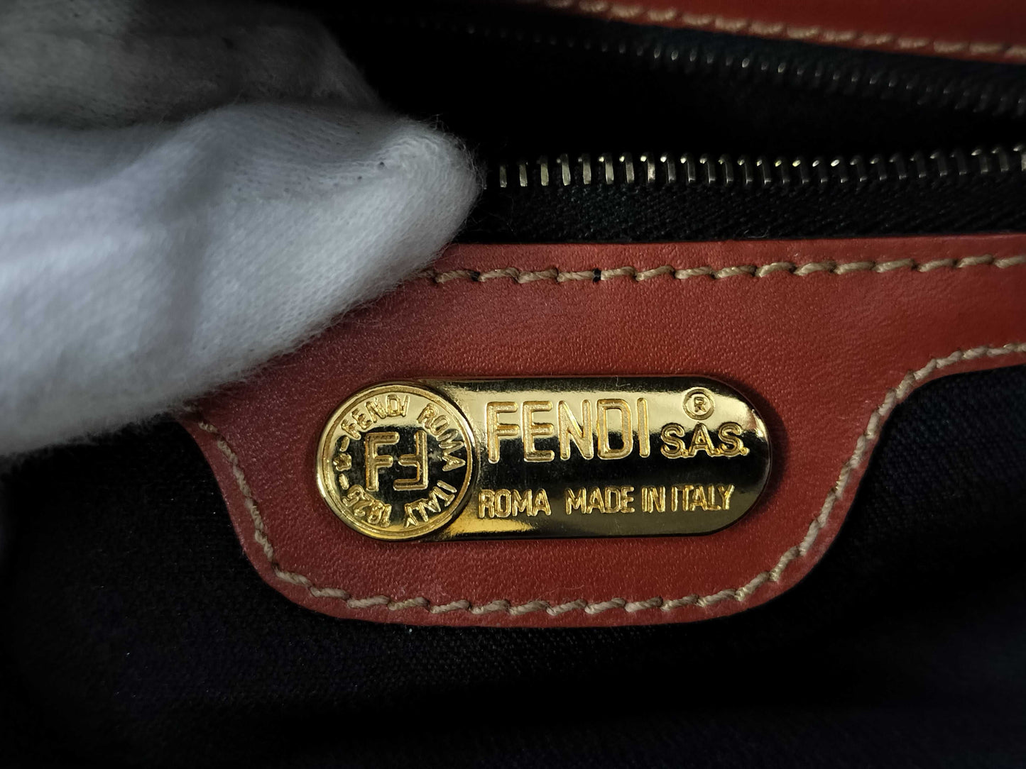 FENDI Pecan Print Tote Bag Tote Bag