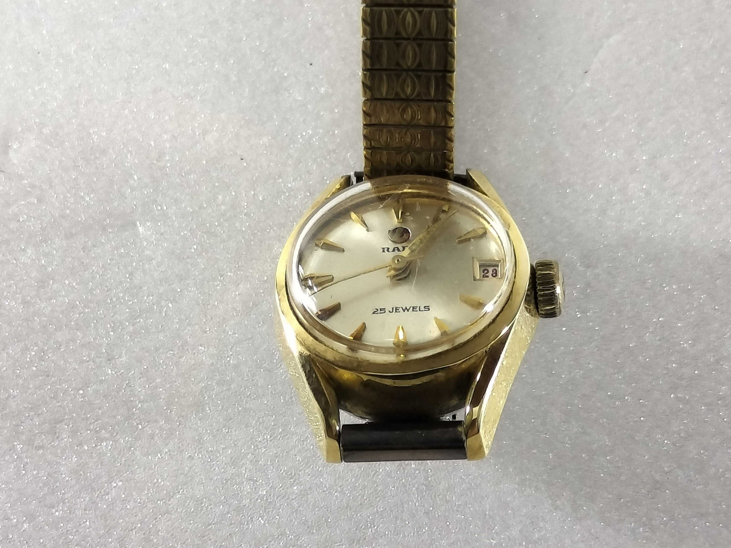 RADO 25-jewel gold-colored men's watch