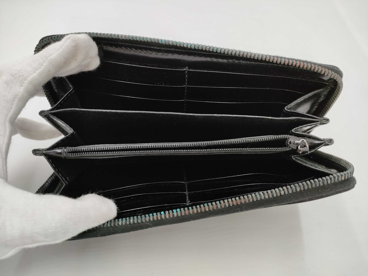 GUCCI Guccissima Long Wallet Shima Wallet