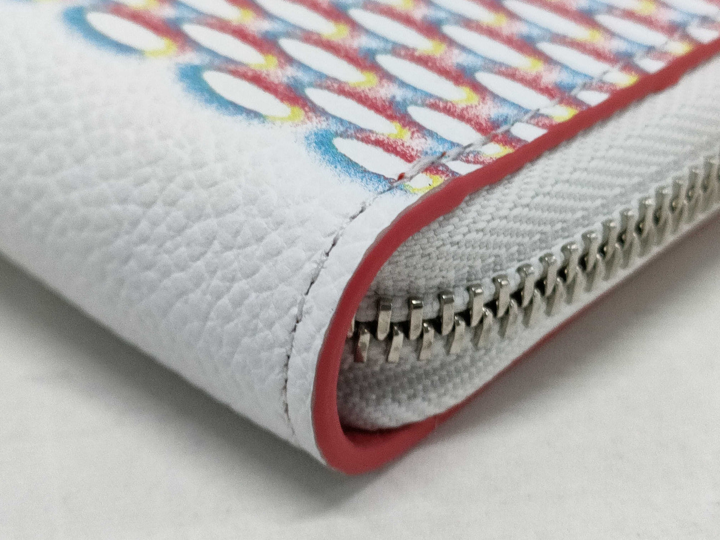 LOUIS VUITTON Damier Spray Zippy Wallet Vertical Wallet