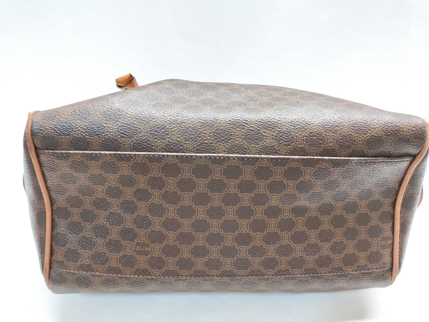 CELINE Macadam Mini Boston Bag with Broken Handle