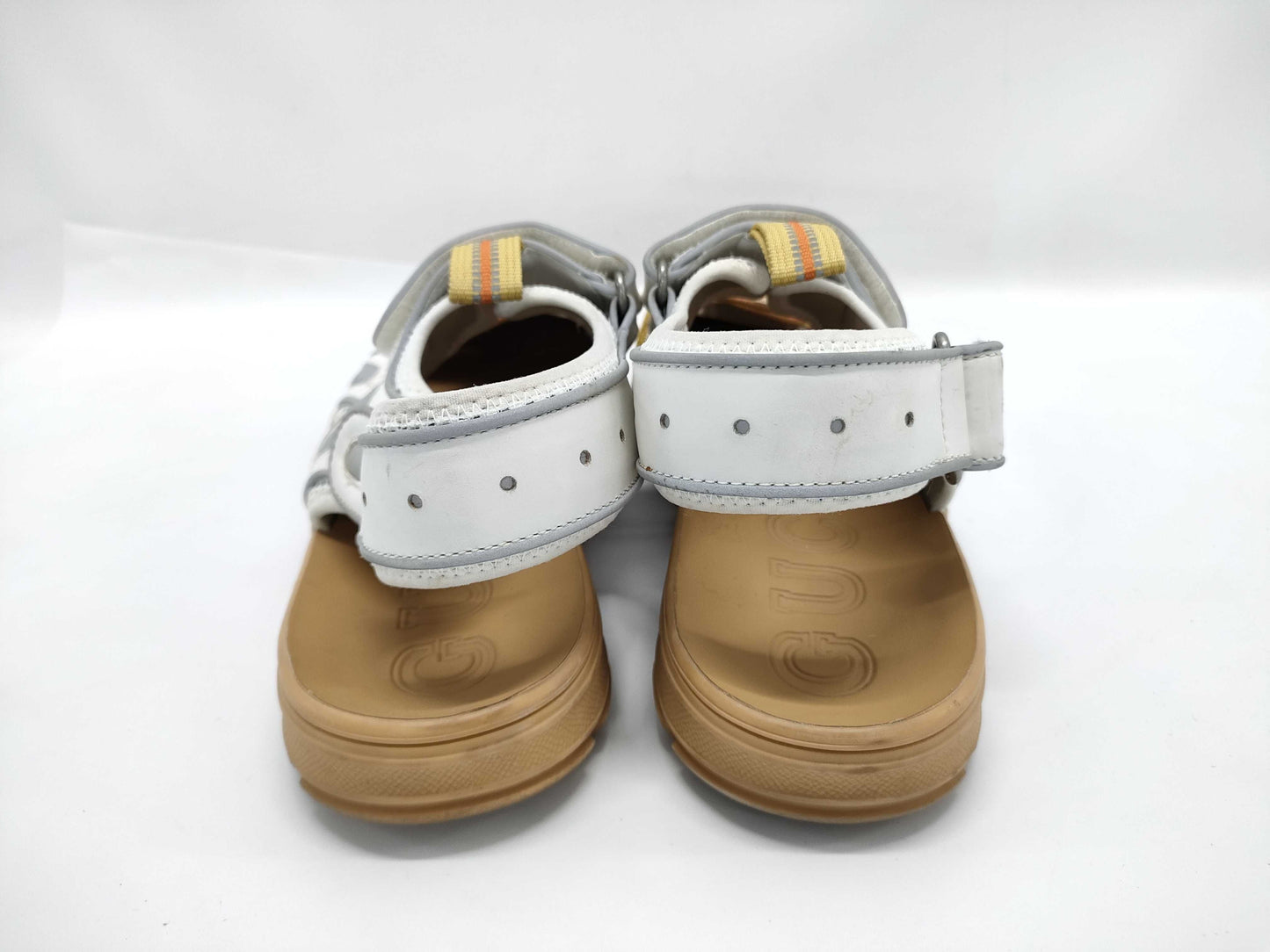 GUCCI logo platform sandals