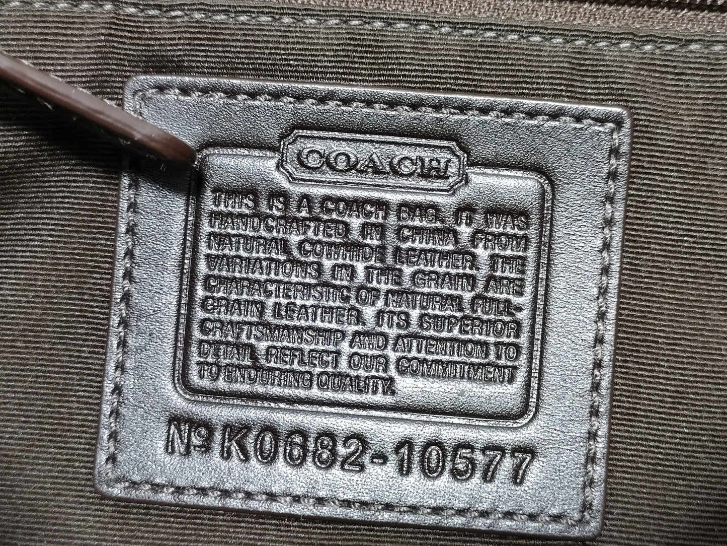 COACH 10577 One-Shoulder Bag, Unused